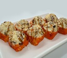 Ролл Шеф с угрем и креветкой