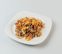 Гречка с овощами 