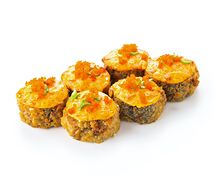 Шеф-ролл с копченой курицей