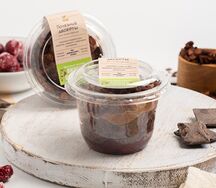 Вишня-шоколад (веган, без глютена)