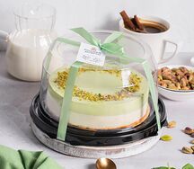 Фисташковый муссовый чизкейк