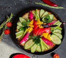 Микс из свежих овощей