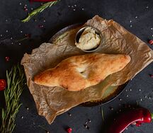 Шоти с маслом и сванской солью