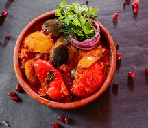 Грузинская закуска Аджапсандали