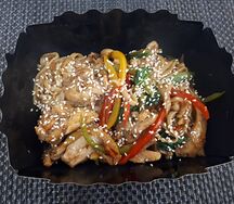 Удон с курицей