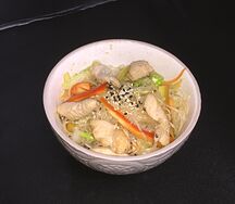 Фунчоза с курицей