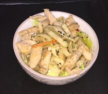 Удон с двойной курицей