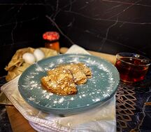 Блинчики со сметаной