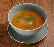 Уха по-фински со сливками