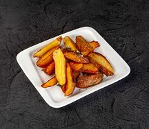 Картофель Айдахо с чесноком и зеленью
