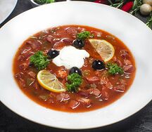 Солянка сборная мясная