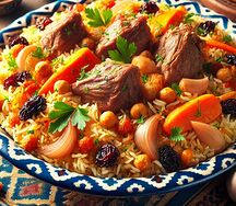 Узбекский плов