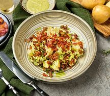 Картофельный салат с беконом