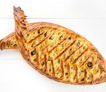 Пирог с сельдью