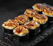 Запечённый спайси лосось