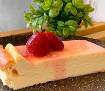 Творожная запеканка с клубникой