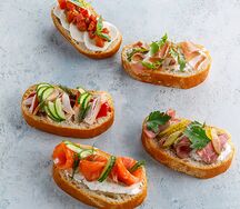 Ассорти брускетт
