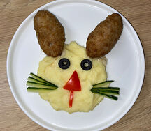 Котлеты из индейки с картофельным пюре