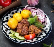 Казан-кабоб с говядиной
