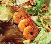 Салат с морепродуктами