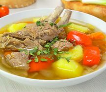 Шурпа с бараниной