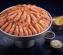 Креветки магаданские на льду