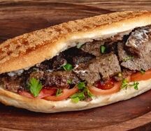 Куриный Doner с хлебом