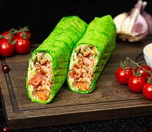 Шаурма в чесночном лаваше