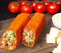 Шаурма в сырном лаваше