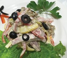 Салат Сказки Шахерезады