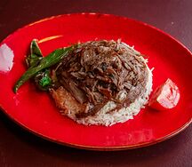 Донер с пловом