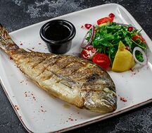 Дорадо на гриле