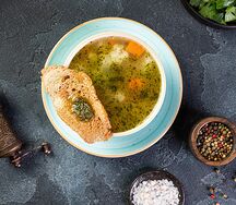 Суп куриный