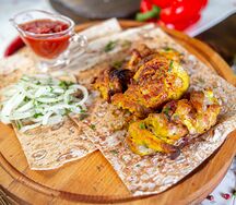 Шашлык из куриного бедра