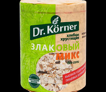 Խրթխրթան հացիկներ Dr. Korner բազմահացահատիկային
