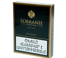 Ծխախոտ Sobranie սև ռուսական