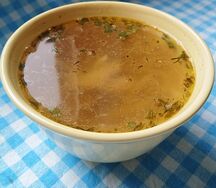 Куриный суп-лапша