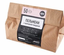 Пельмени с мраморной говядиной полуфабрикат