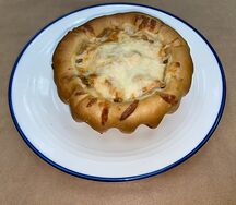 Жюльен с курицей и грибами