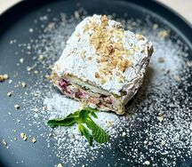 Меренговый рулет