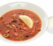 Мясная солянка