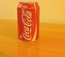 Coca-Cola в железной банке