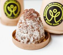 Пирожное Муравейник из муки из зеленых бананов