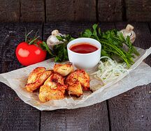 Шашлык из куриного филе