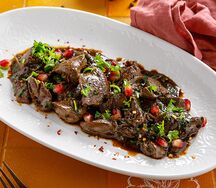 Печень по-грузински