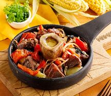 Чанахи с костным мозгом на кеци