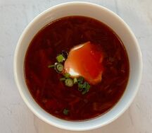 Борщ с говядиной 