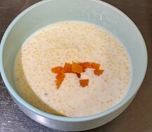 Пшенная каша с курагой