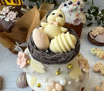 Пп творожный ванильный кулич