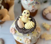 Пп творожный ванильный кулич
